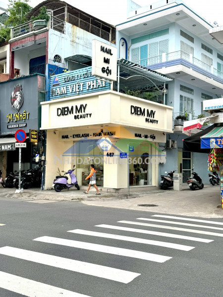 Sang nhượng tiệm nail – mi – gội trên trục đường chính mặt...