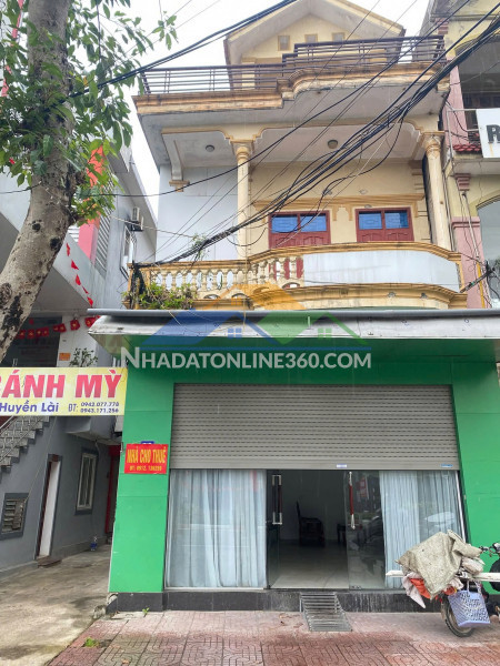 Cho thuê nhà 2 mặt đường quốc lộ 1a – số 79 hà huy tập, hà tĩnh