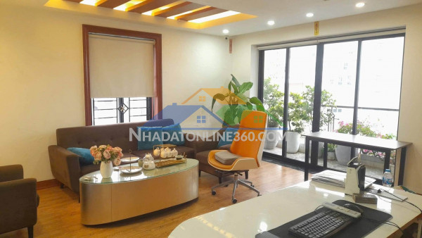 Tòa văn phòng đình thôn – 77 m² – mt 5,7 m – 6 tầng – thang máy – ô tô tránh – phố hàn quốc – dòng tiền 85tr/tháng