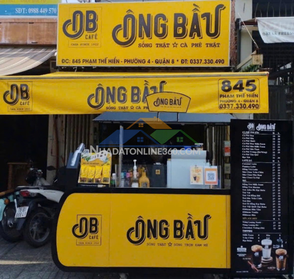 Sang quán cà phê ông bầu – 845 phạm thế hiển, quận 8 (có thể...