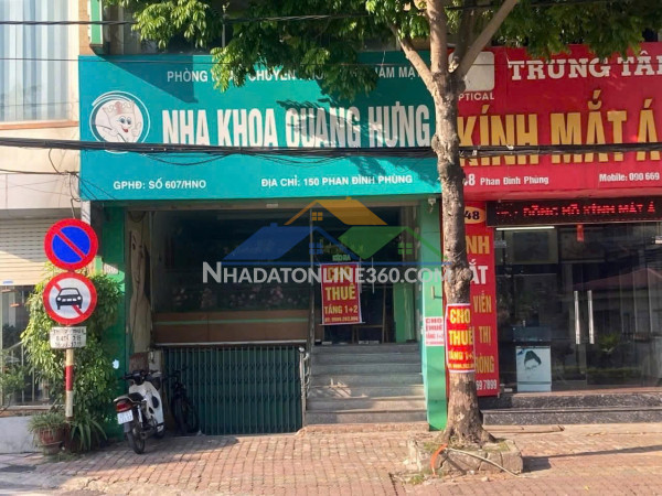 Cho thuê mặt bằng tầng 1 và tầng 2 – gần tượng đài phùng,...