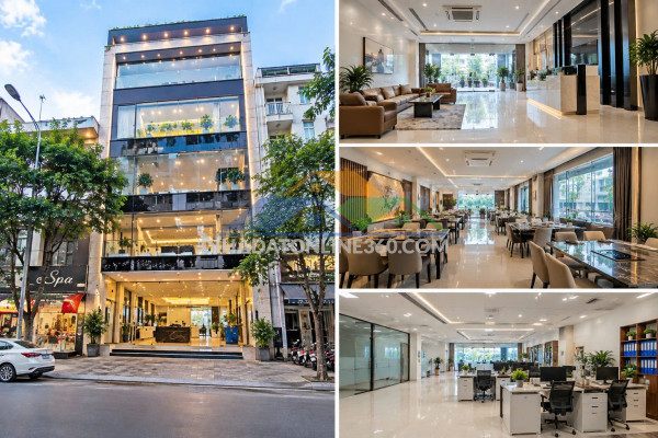 Mặt phố trần kim xuyến – 150m² – mt 8,8m – 5 tầng – 2 thoáng – dòng tiền 100tr/tháng