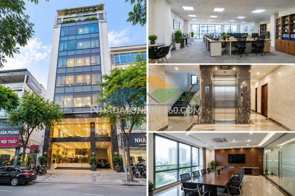 Mặt phố vũ phạm hàm – 145m² – 7 tầng – thang máy – vỉa hè – ô tô dừng đỗ – dòng tiền 100tr/tháng