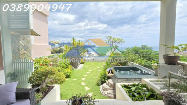 Bán biệt thự 4 tầng 2 mặt tiền view biển ngang hiếm 9,7m, cạnh...