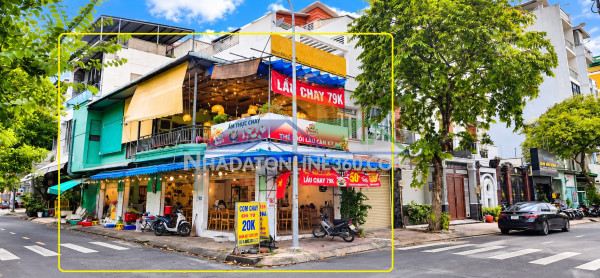 Cho thuê nhà 2 mặt tiền hiền vương  80m², 2tầng - đối diện công viên, gần chợ