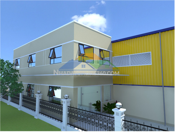 Cho thuê nhà xưởng xây mới tại Bắc Tân Uyên, Bình Dương 2.800 m²