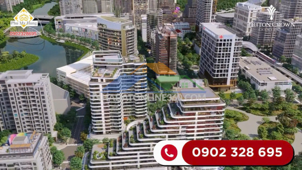 Triton crown phú mỹ hưng – mỗi ngày trở về là một trải nghiệm nghỉ dưỡng