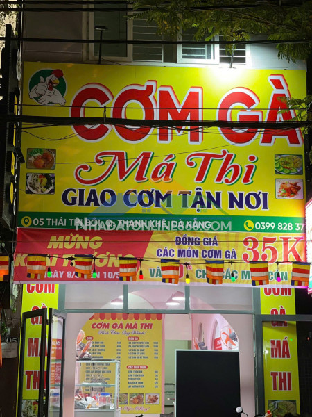 Cần sang nhượng quán cơm gà má thi – 05 thái thị bôi, phường...