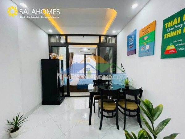 Cho thuê 1pm 1pk thoáng & full đồ đẹp ngõ 236 khương đình, thanh...