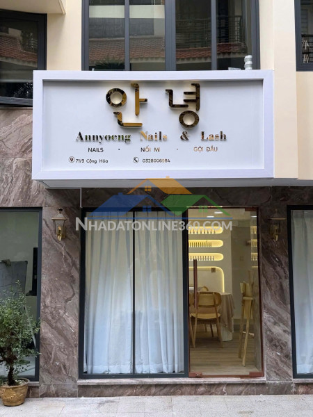 Sang gấp nguyên tiệm nail – mi – gội đầu phường 13, quận...