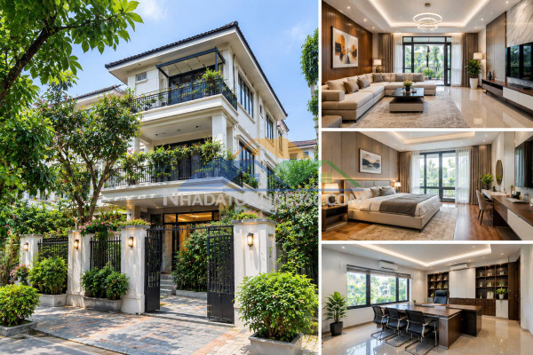 Siêu hiếm biệt thự nguyễn huy tưởng – 260m² – mt 8m – 4 mặt thoáng – ô chờ thang máy – nhà vườn giữa lòng thanh xuân