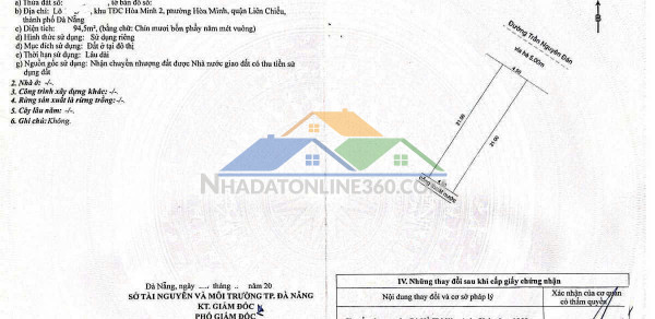 ????????bán đất đường trần nguyễn đán - sát hồ tùng mậu