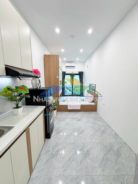 Cho thuê ccmn 23m full đồ đẹp thoáng ngõ 8 lê quang đạo, từ liêm