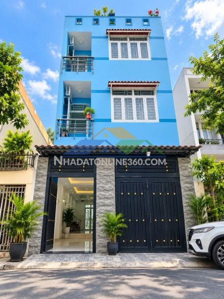 Nhà 4 tầng dts 262m² – ngay tân phú – hxh – 8pn – chỉ 7.x tỷ