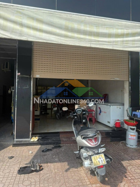 Cho thuê nhà mặt tiền – vừa ở vừa kinh doanh - vị trí đường nk4 - kcn mỹ phước 3 - bình dương