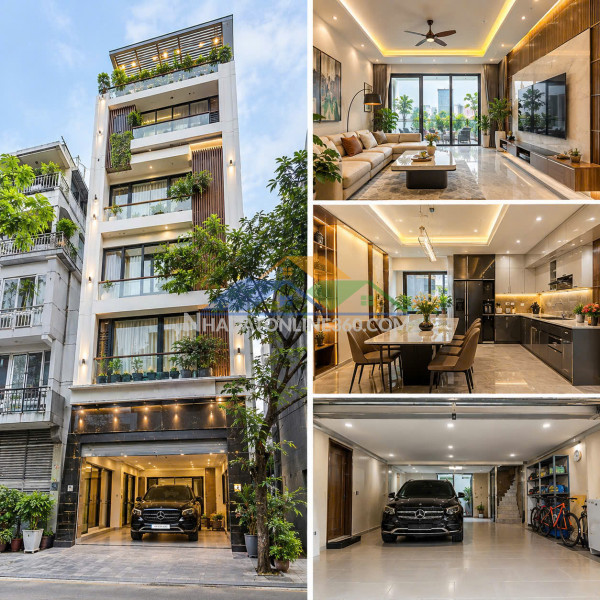 Nhà phân lô phan đình giót – 43m² – mt 6,7m – 7 tầng – thang máy – gara ô tô – nội thất cao cấp