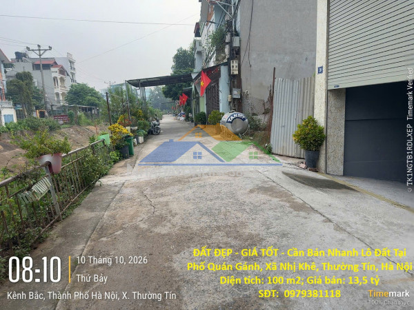Đất đẹp - giá tốt - cần bán nhanh lô đất tại phố quán...