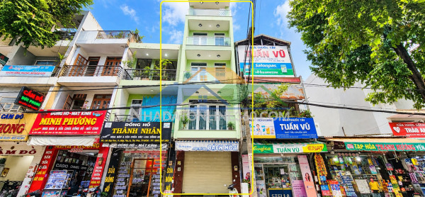Cho thuê nhà mặt tiền ngay chợ hiệp tân 64m², 5tầng, 30triệu - cạnh chung cư, ngã tư đầm sen