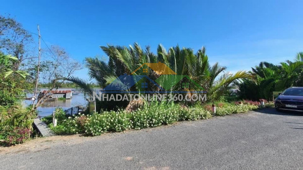 Bán đất mặt tiền sông tiền – vị trí đẹp, lý tưởng làm nhà nghỉ dưỡng, homestay, villa ven sông tại châu thành - bến tre.