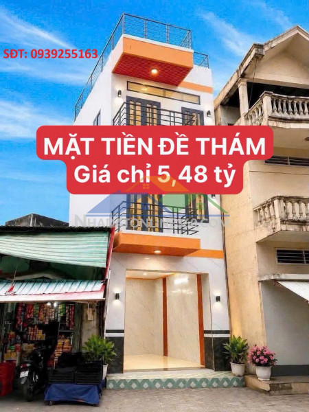 Nhà đẹp – giá tốt – chính chủ cần bán nhà mặt tiền đường đề thám, p.an cư, q.ninh kiều, cần thơ – 5,48 tỷ