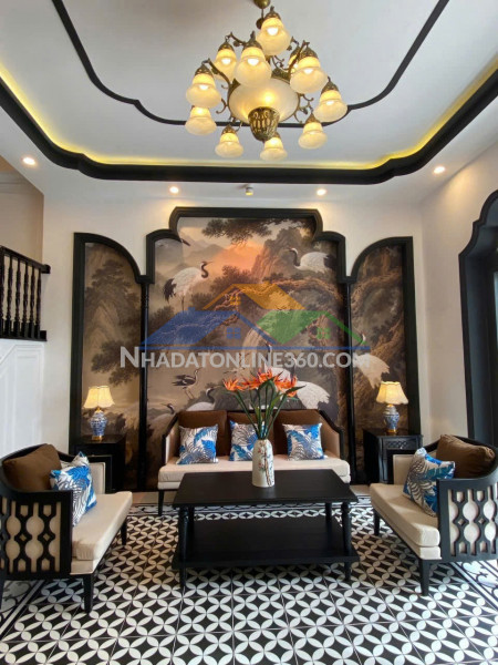 Bán nhà siêu đẹp - phong cách indochine - tặng toàn bộ nội thất...