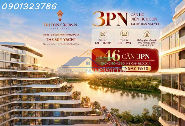 Bán căn hộ triton crown quận 7 – vị trí đắc địa hồ bán...