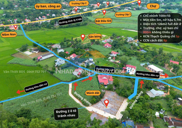 Chính chủ bán 2 lô đất thành vinh, thanh hóa - full thổ cư, sổ...