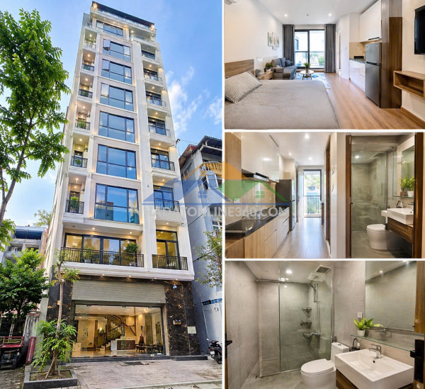 Tòa ccmn phân lô phùng khoang – 105m² – 8 tầng – thang máy – 28 phòng khép kín – thuê khoán 106tr/tháng