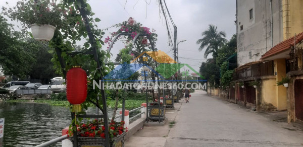 Bán 75m đất vị trí đẹp- ngõ thông ô tô 7 chỗ- kinh doanh- hình thửa a4- gần hồ điều hoà- hiếm- ????????????