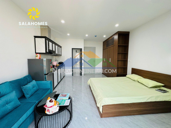 Cho thuê ccmn 26m full đồ đẹp thoáng ngõ 195 định công thượng,...