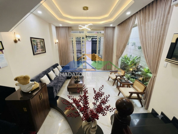 Giáp tân bình - nguyễn tư giản - 84m² - 4 tầng - hẻm xe hơi 5m thông