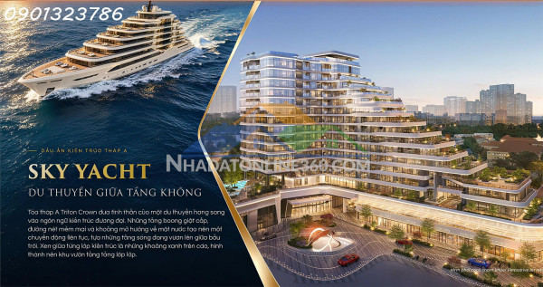 Mở bán dự án triton crown phú mỹ hưng, 1pn đến 4pn, mua giai đoạn 1, trực tiếp cđt. ls 0%, ck 6%.