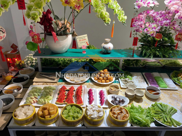 Sang nhượng quán buffet lẩu chay rau nấm – lầu 1, số 180...