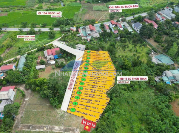 Cc cần bán mảnh đất 100m2. giá 165 triệu bao sang tên.