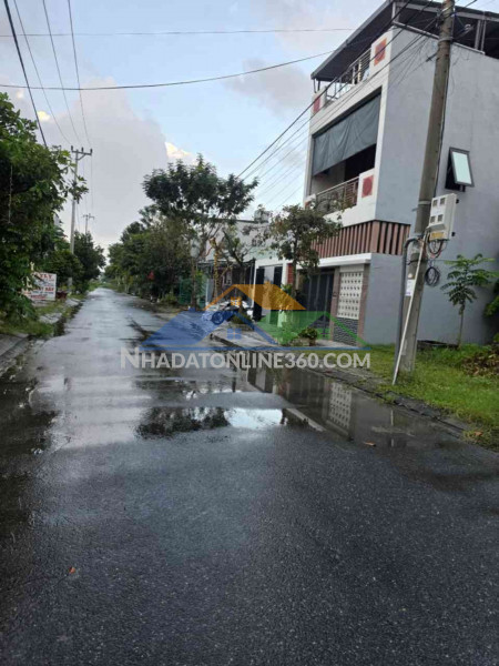 Bán đất bờ đằm 14 hòa xuân, 100m², mặt tiền 5,5m, giá 2,85 tỷ
