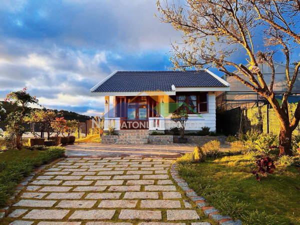 Cho thuê villa sân vườn full nội thất giá 16 triệu măng lin đà lạt lâm đồng