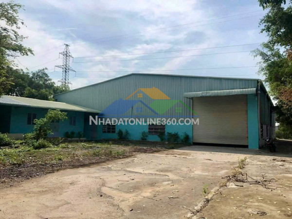 Xn554 nhà xưởng cho thuê lâu dài khuôn viên sd riêng xa dân cư...