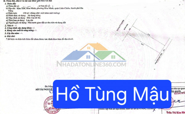 ????????bán đất đường 10,5m thanh tịnh - gần bên xe tttp