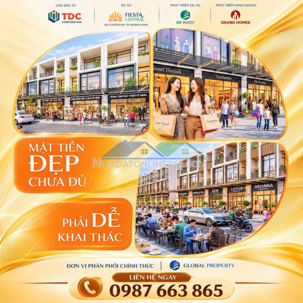 Fiesta central bình dương- đón dòng giao thương -khai mở tiềm năng kinh doanh