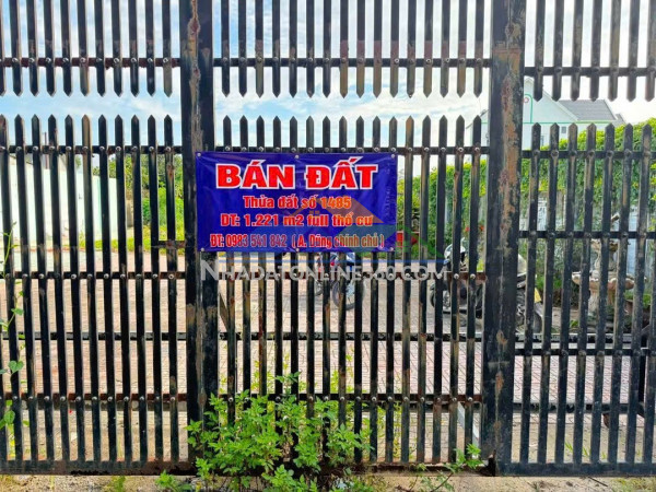 Quỹ đất hiếm – cần bán lô đất 1.221m² tại thị trấn tân phước khánh, huyện tân uyên, tỉnh bình dương