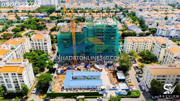 Cập nhật tiến độ dự án căn hộ the sculptura phú mỹ hưng  đường hà huy tập tháng 10/2026