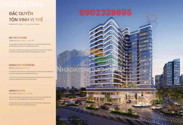 Phú mỹ hưng mở bán block b dự án triton crown