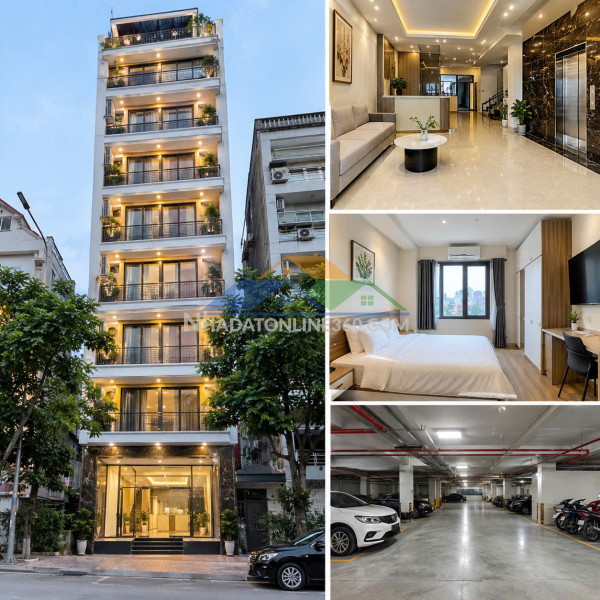 Bán tòa nhà lê trọng tấn – thanh xuân – 110m² – mt 5,5m – 7 tầng tm – 21 phòng khép kín – dòng tiền 1,8 tỷ/năm – 51 tỷ