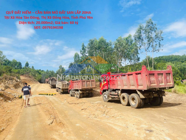 Quỹ đất hiếm – cần bán mỏ đất san lấp 20ha tại xã hòa tân đông, thị xã đông hòa, tỉnh phú yên