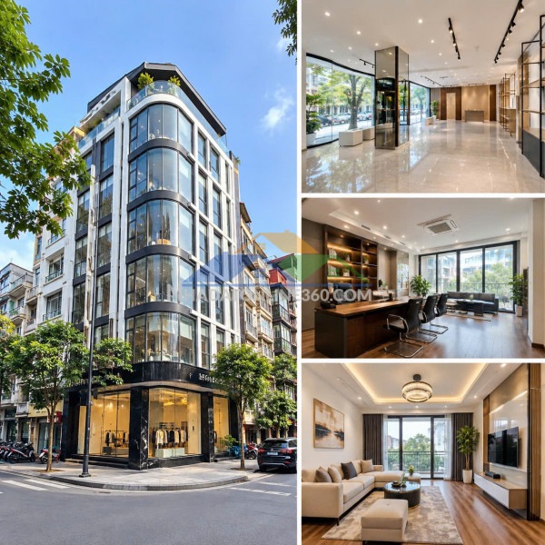 ???? bán nhà lô góc sát phố huỳnh thúc kháng – 72m² – 7 tầng tm – mt 7m – vỉa hè – kinh doanh đỉnh – 52,5 tỷ
