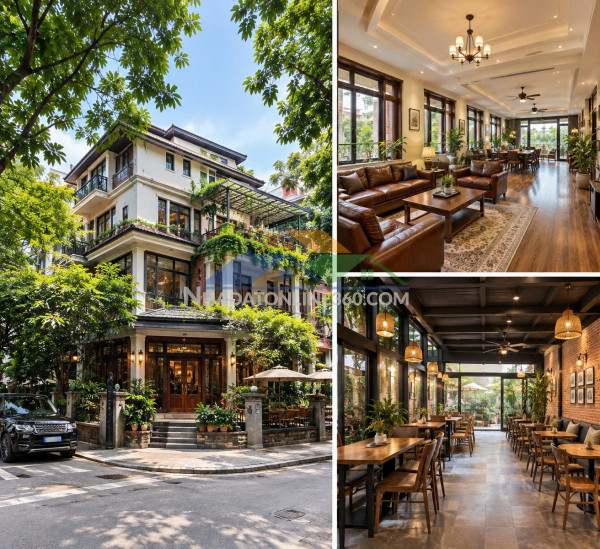 ???? siêu phẩm biệt thự lô góc nguyên hồng – dt 430m² – sân...