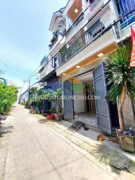 Bán nhà lê văn khương q12 4 x14 3 tầng xe hơi 4,9 tỷ