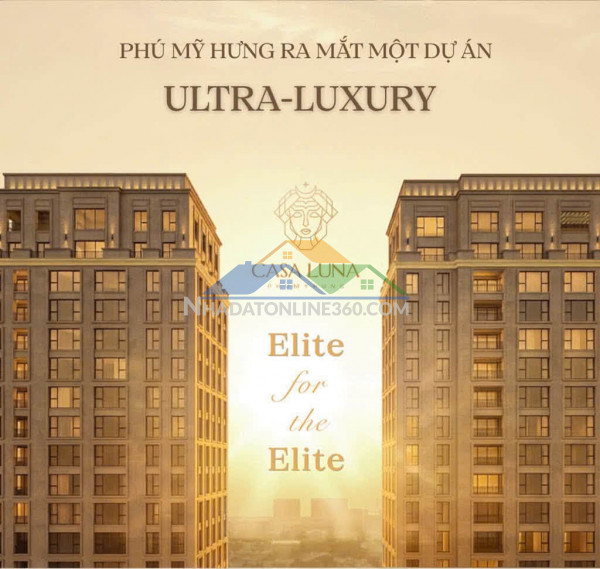Phú mỹ hưng ra mắt casa luna – biệt thự trên không, giá trị từ 100 tỷ/căn