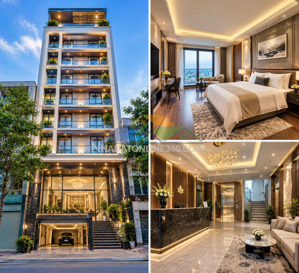 ???? siêu phẩm tòa nhà mặt phố thụy khuê – 155m² – 8 tầng + 1 hầm – doanh thu 4,5 tỷ/năm – 155 tỷ