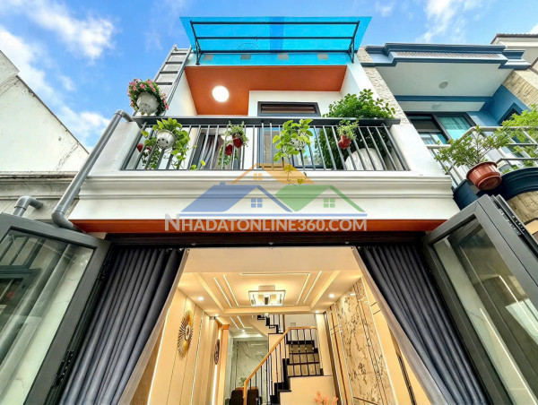 Bán nhà huỳnh tấn phát ngang 4m, nhà mới xây 1t1l, trung tâm q7, giá 2,9 tỷ
